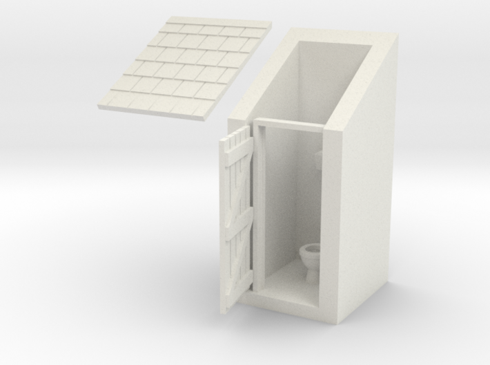 Outdoor Privy 3d printed