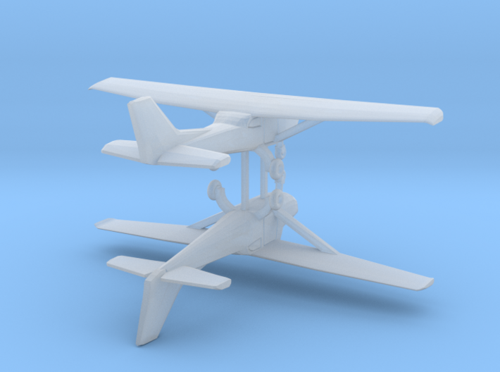 Cessna 172 - Set of 2 - Nscale 3d printed