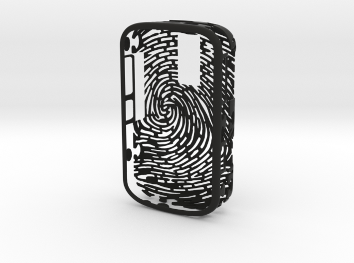Blackberry 9000 - Fingerprint Design 3d printed