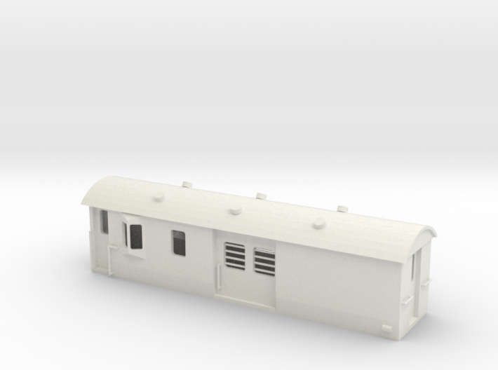 30ft Guards Van, New Zealand, (S Scale, 1:64) 3d printed