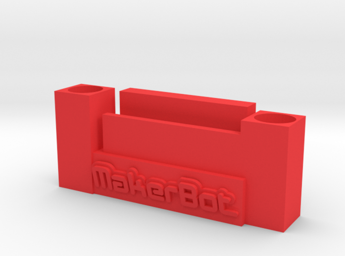 makerbot iphone speaker and pen holder 3d printed