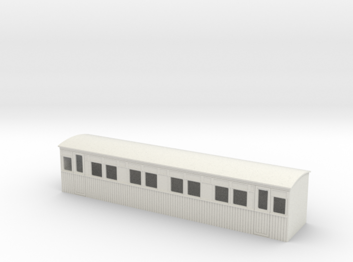 009 colonial 1st saloon coach 3d printed