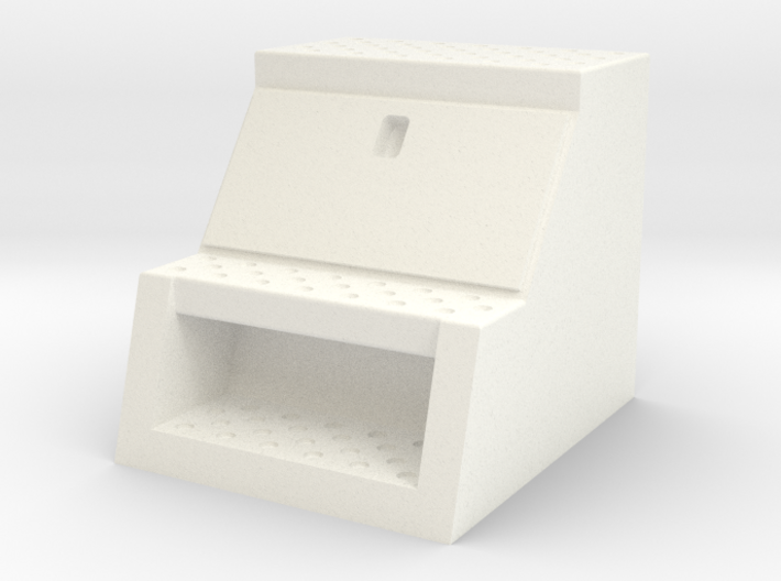 1/50th Scale 24&quot; frame mount truck tool Box 3d printed