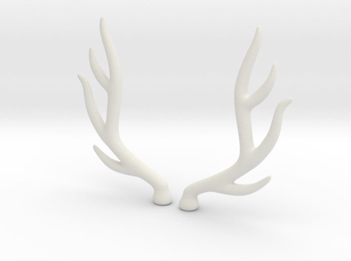 bjd elk deer horns 3d printed