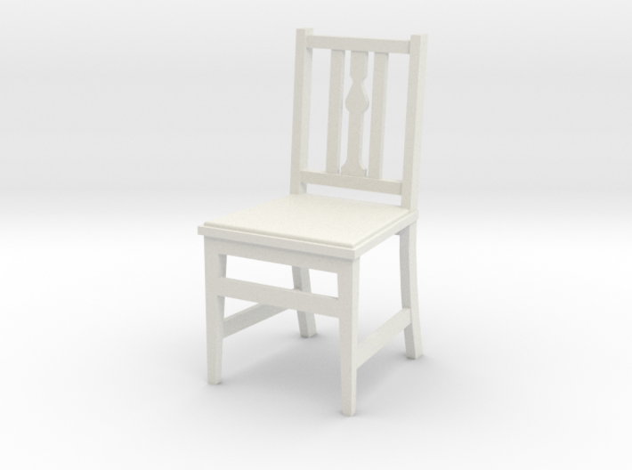 1:24 Arts &amp; Crafts Chair, Low Back 3d printed