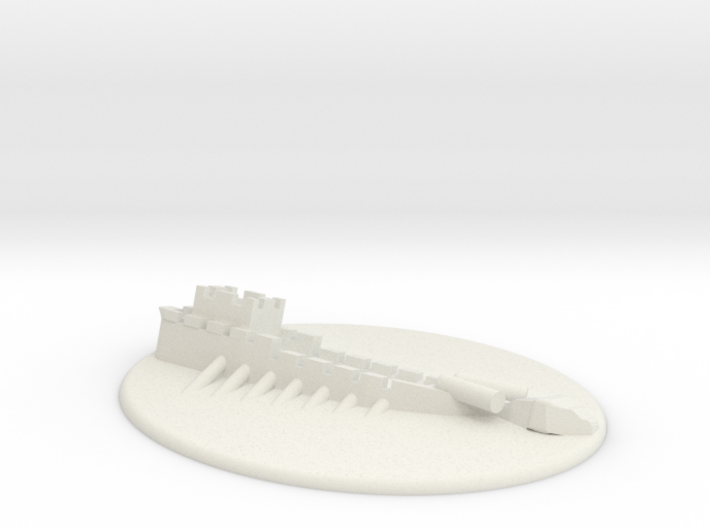 Sunk Galley 3d printed