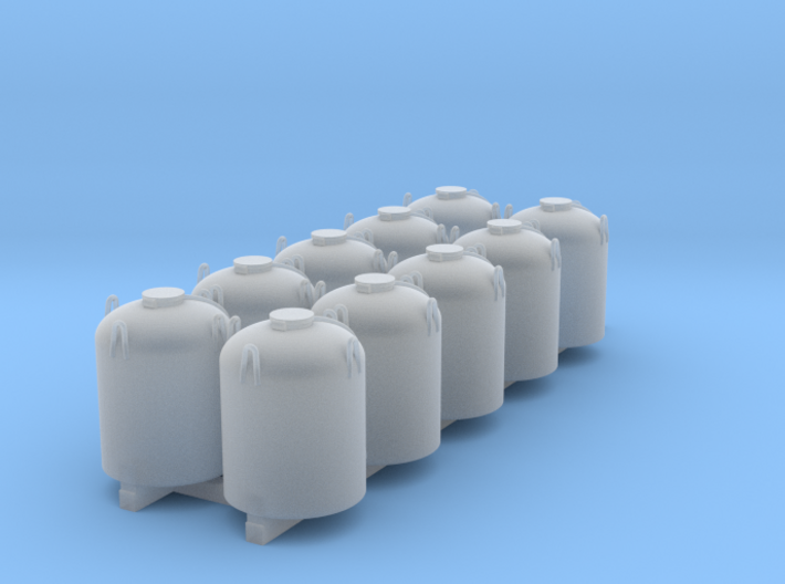 Cement Container - Set - Zscale 3d printed