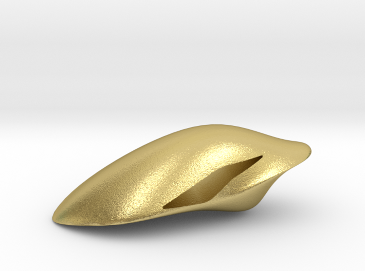 Floating Pendant. Smooth Shaped for Perfect Comfor 3d printed