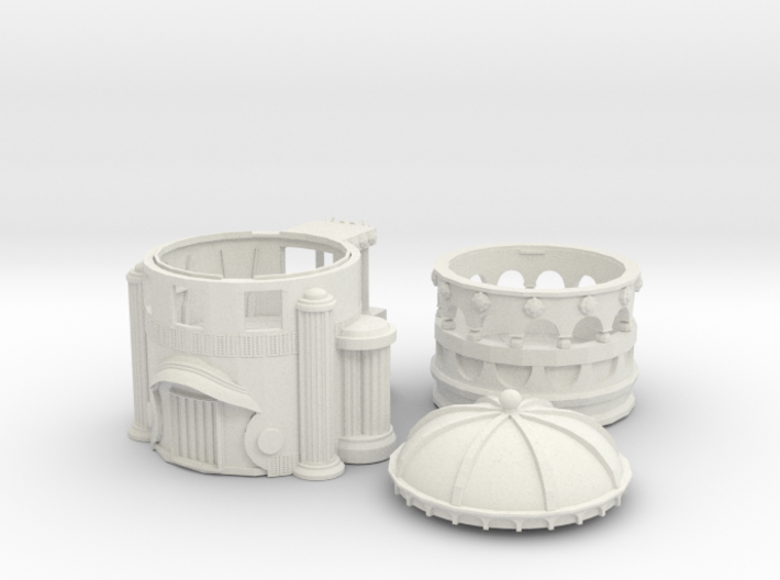 Temple Dome 3d printed