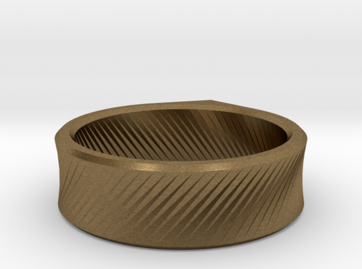Q - Ring / Size 11 3d printed
