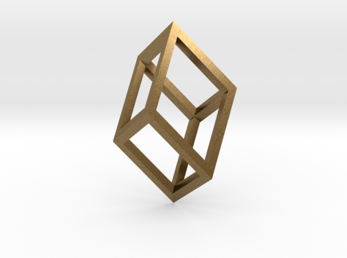 Cube Pendant 3d printed