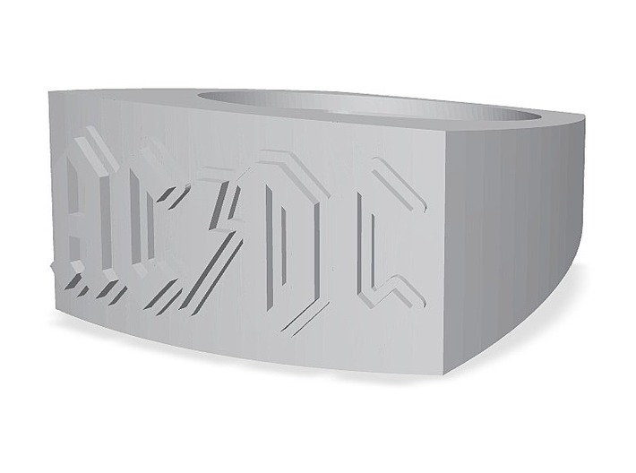 acdc ring 3d printed