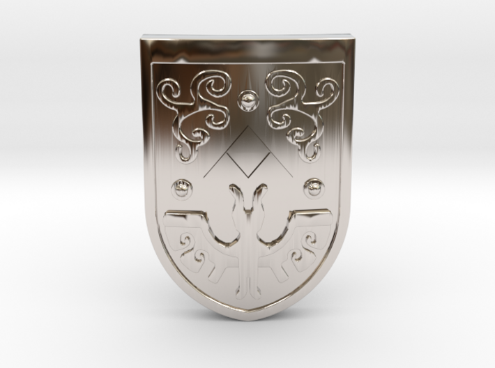 Toon Hero's Shield 3d printed