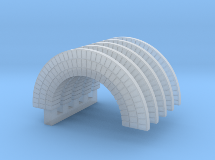 Brick Arch HO X 5 3d printed