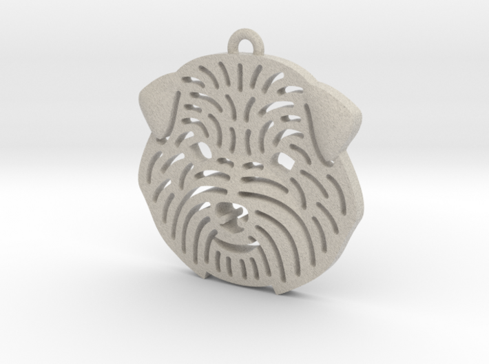 Cute pet pendant. 3d printed