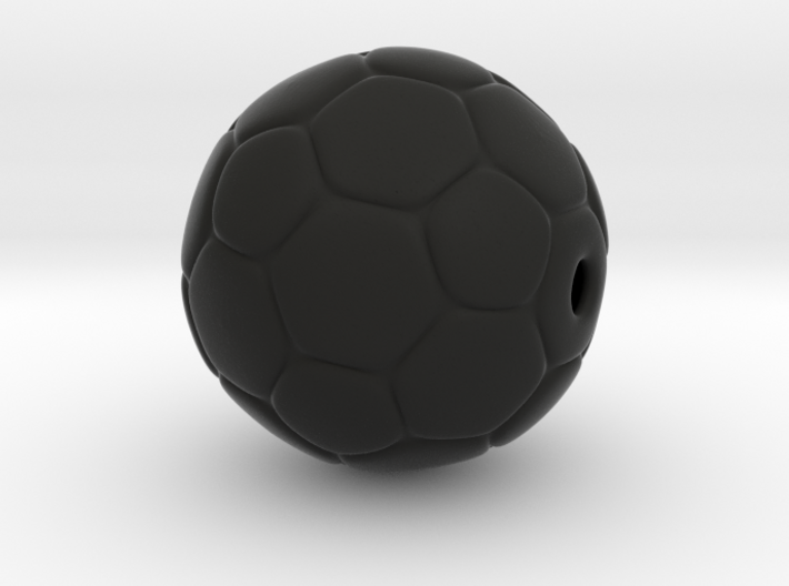 Soccer Ball Bead 3d printed