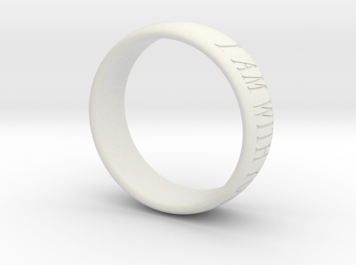 Fear Not, I am With You - Ring 3d printed