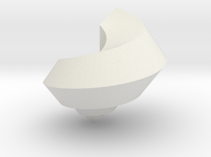 deadly pentagon shell - seashell 3d printed