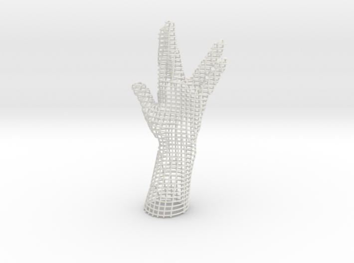 LIVE LONG AND PROSPER HAND 3d printed