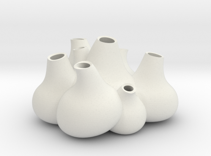 NLpro Flower bulbs groupe(3mm)ceramic 3d printed