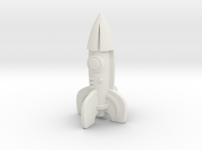 Rocket Paper~weight 3d printed