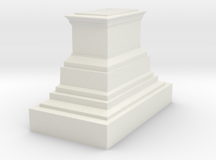 1/160 monument pedestal 3d printed