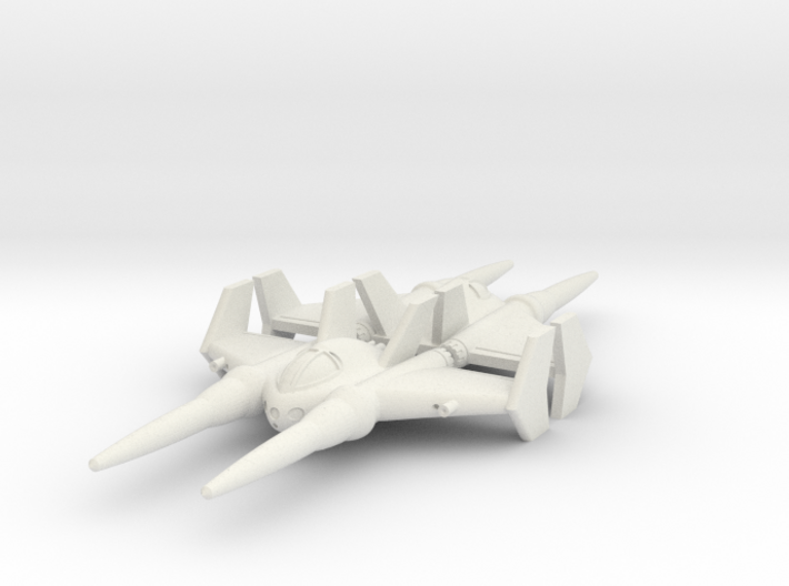 Hatamoto Space Fighter 3d printed