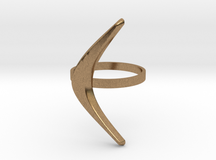 boomerang ring 3d printed