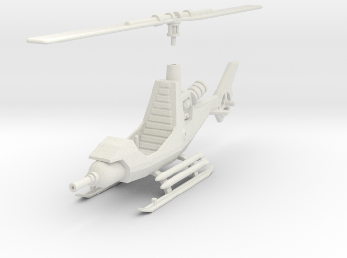 TA08 Attack Gyrocopter (28mm) 3d printed