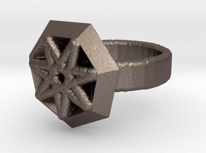 Magnificent Esboo ring 3d printed