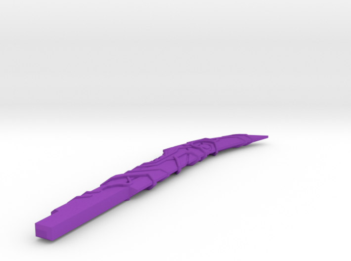 Cybersonic Scimitar Part B (Energized variant) 3d printed