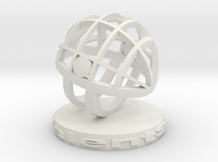 TalentSphere 3D with Stand 3d printed