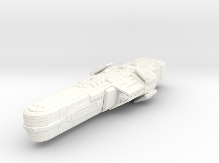 Bothan Battleship 3d printed