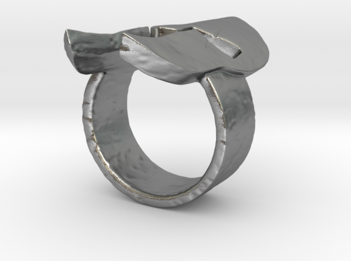 Spartan Helmet Ring 3d printed
