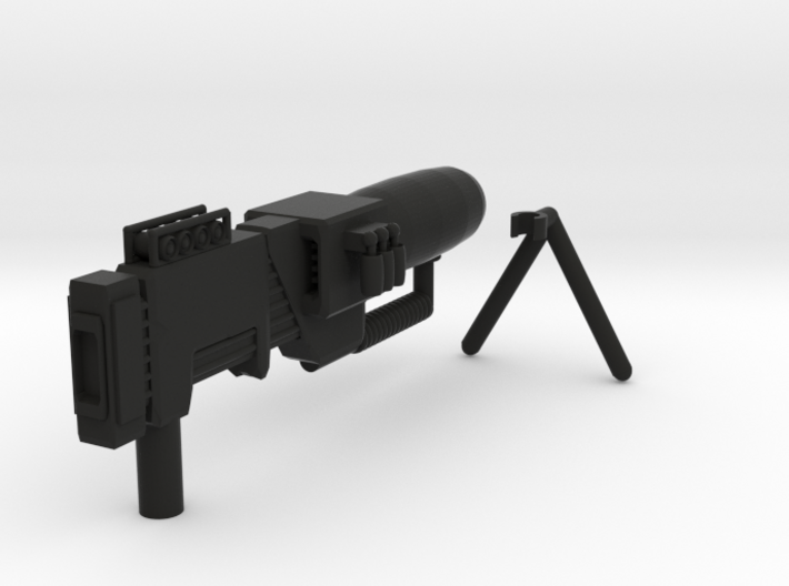 Electron Assault Rifle (with stand) for Transforme 3d printed