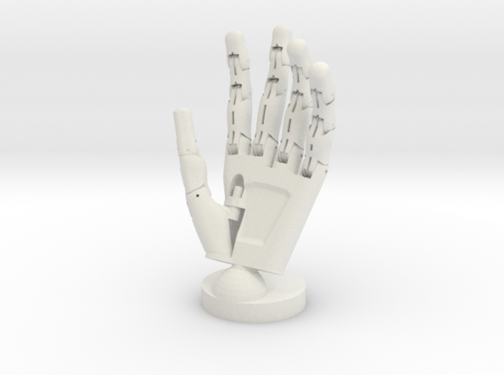 Cyborg open hand - Life Size 3d printed