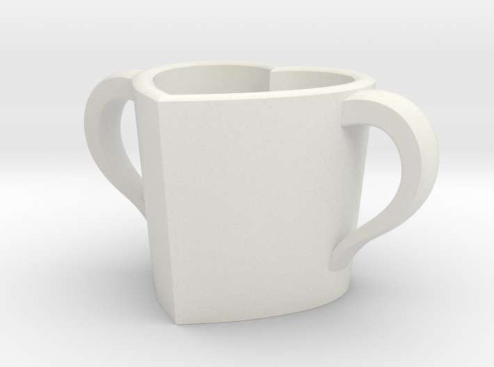 Love cup actual size 3d printed