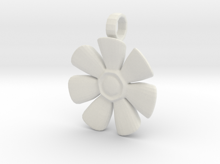 Flower Charm 3d printed