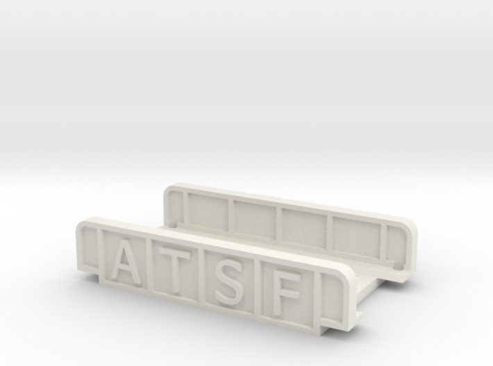 ATSF 55mm SINGLE TRACK 3d printed