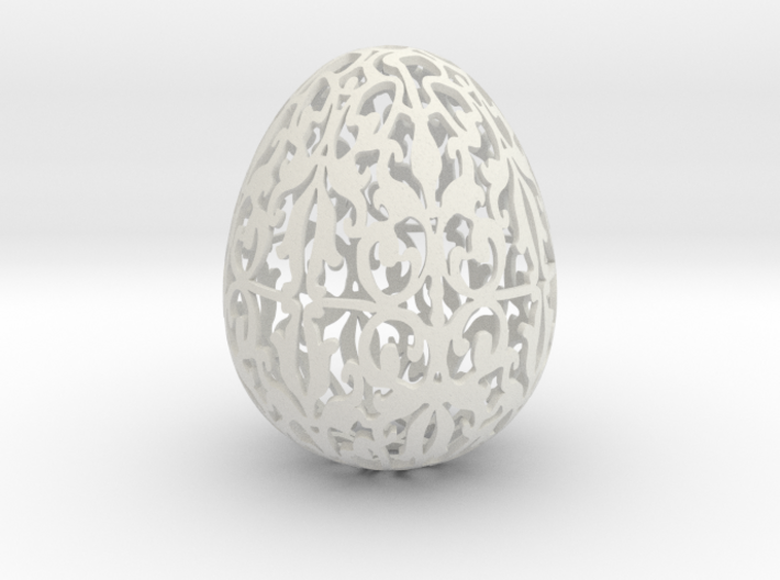 Oriental Easter Egg 3d printed 