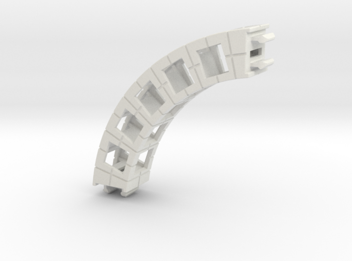 Rokenbok Small Curved Beam 3d printed