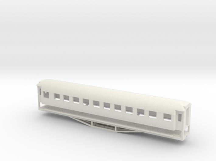 56ft 1st Class NI, New Zealand, (S Scale, 1:64) 3d printed
