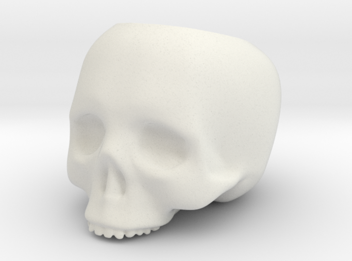 Skull Pot V3 - H60MM 3d printed