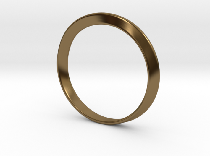 Mobius Strip Bracelet (48mm Inner Diameter) 3d printed