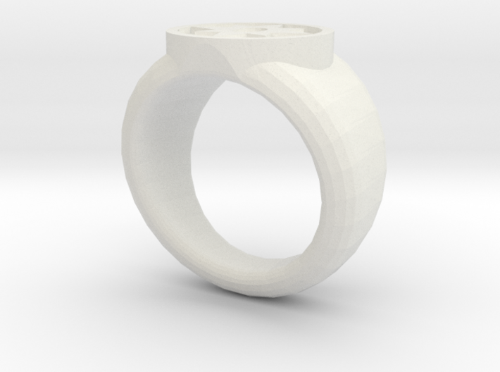 Star Sapphire Ring 3d printed