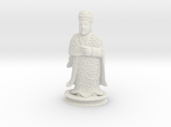 Traditional Cantonese Bishop Statuette 118mm 3d printed