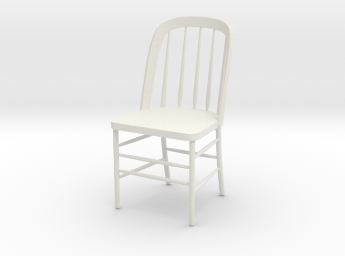 Eustis Edison Chair Miniature 4&quot; tall 3d printed