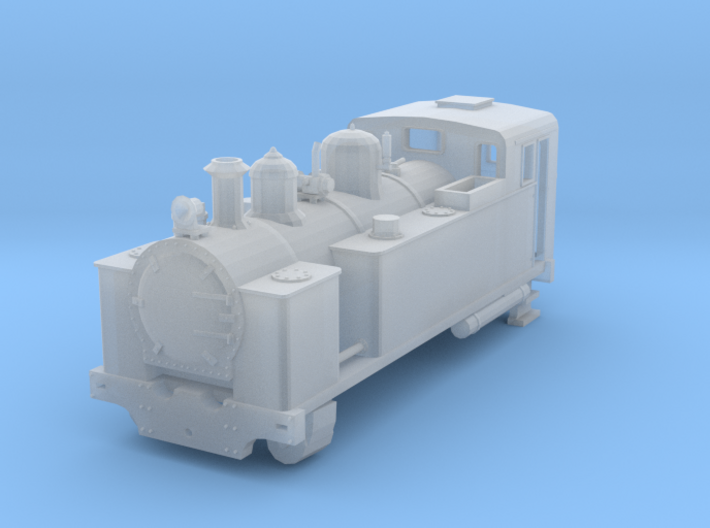 1:105 Scale NZR H Class (Fell) 3d printed