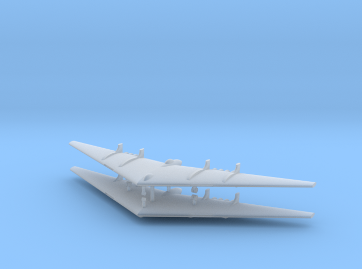 1/600 Northrop YB-49 Flying Wing (x2) 3d printed