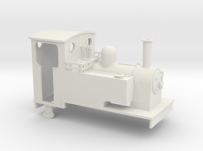 1:35 scale side tank loco 3d printed